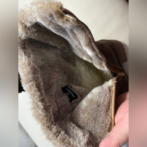 Bos. & Co. Women's Maine Wool-Lined Sheepskin Boots -Made in Portugal- EU 41 - Picture 8 of 10